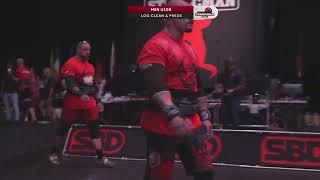 Europe's Strongest Man u105kg 2023 | Official Strongman Games