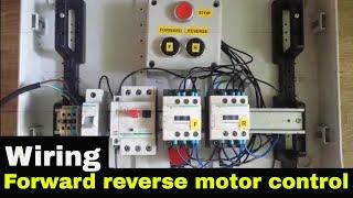 How to wire Forward Reverse motor control.