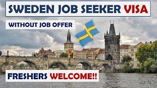 Sweden Job Seeker Visa 2025 | Moving to Europe Without a Job Offer | Sweden Work Permit Visa | Owafk