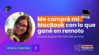 De asistente administrativa a freelancer y así me compré mi MacBook  trabajando desde casa