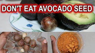 Don't Eat AVOCADO SEEDS, Do This Instead | DiscoveringNatural