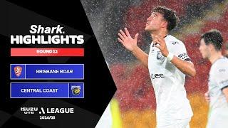 Brisbane Roar v Central Coast Mariners - Shark Highlights | Isuzu UTE A-League 2024-25 | Round 12