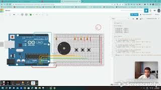 Ejercicio Arduino: Pulsador y buzzer