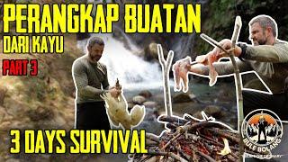 3 DAYS JUNGLE SURVIVAL - HOW TO TRAP FOOD IN THE JUNGLE - PART 3 - INCLUDES BEHIND THE SCENES