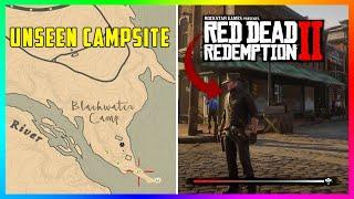 The Gang's UNSEEN Blackwater Camp Site Revealed In Red Dead Redemption 2! (RDR2 SECRETS)