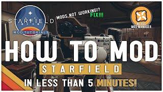 STEP BY STEP GUIDE on How to Install Mods For STARFIELD! (THE EASY WAY)