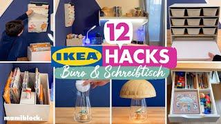 Ikea Hacks ORGANISATION ️ Kinderschreibtisch , Schule & Büro | mamiblock