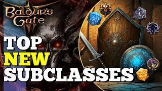 TOP 4 NEW Subclasses for starting Patch 8 Fresh | Baldur's Gate 3