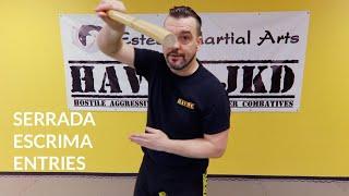 Serrada Escrima Entries: Angle 1 & 2 Entries In Filipino Martial Arts