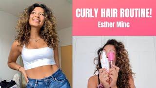 UPDATED CURLY HAIR ROUTINE 3A/2C | Ft. Esha Rosaroma Therapy