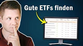 ETF Suche in der Praxis: Hier findest du ETF's