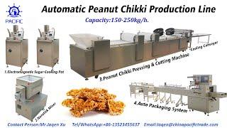 Peanut Chikki Making Machine|Peanut Brittle Making Machine|Peanut Bar Making Machine