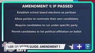 A breakdown of Florida amendments on the ballot in the 2024 Election