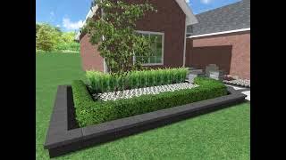 Macomb Front Landscape Option 1 Daytime