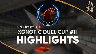 XONOTIC DUEL CUP #11 HIGHLIGHTS (ZENSPORTS & ROCKET JUMP ZONE)