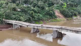 Implosão de ponte no Rio Grande do Sul