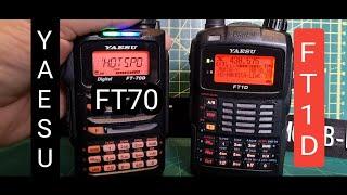 YAESU FT70D & FT1D