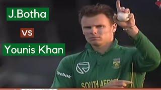 Johan Botha Bangs Younis Khan with Magical Delivery | Mystery Spin Bowling