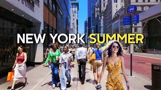 New York City Walk - Summer in Manhattan, NYC