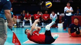 Sitting Volleyball • Amazing Skills (HD)