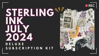 Sterling Ink Deluxe Sticker Subscription Unboxing | July 2024