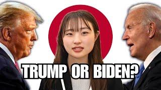 Do Japanese People Support TRUMP or BIDEN? | Japan Street Interviews