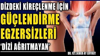 DİZİ AĞRITMAYAN DİZ GÜÇLENDİRME EGZERSİZLERİ #aktifizyo #dizağrısı #dizkireçlenmesi