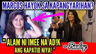 DOC LORRAINE BADOY NAGSALITA NA : ALAM NI IMEE MARCOS NA AD!*K ANG KAPATID NYA!! Panoorin