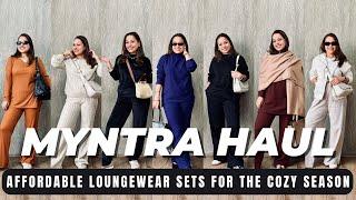 HUGE MYNTRA LOUNGEWEAR HAUL | STYLISH FINDS UNDER BUDGET