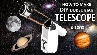 How To Make DIY Telescope - Experiment At Home