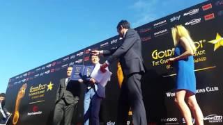 Golden Foot Award Monaco Legends 2015 Ceremony @ Champions Promenade in Monaco (Full Length)