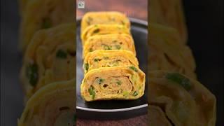 Tamagoyaki | Japanese omelette #shorts #omelette