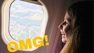 I was a Nervous Wreck! My FIRST EVER Plane Ride!