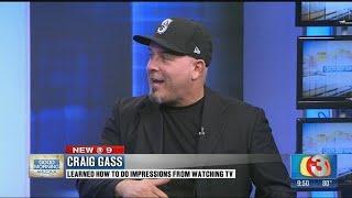 Comedian Craig Gass wows with his impersonations