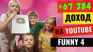 Funny 4 Обзор и Доход канала на YouTube.