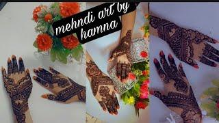 Beautiful Mehndi Style Short Video - Mehndi Art by Hamna