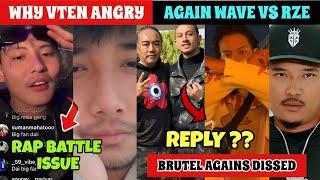 AGAIN YOUNG WAVE VS RZE ? WHY VTEN ANGRY  EXPOSED NASTO | BRUTEL DISS TO DONG | WILD KING VS BOONG