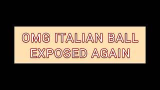 THE ITALIAN BALL EXPOSED?? AGAIN. THE HE SAID N WORD!!  SPREAD AWARENESS!!! OMG @THEITALIANBALL