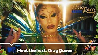 Grag Queen é a hosts de Drag Race Brasil l Drag Race Brasil