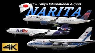 【4K】Special !! Ultra-HD 3Hour!! in Narita Airport 2018 the Amazing Airport Spotting