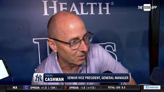 Brian Cashman meets with media