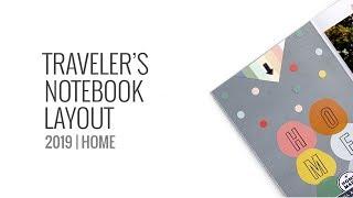 Traveler's Notebook Process Layout 2019 | Studio Calico DT Gather Kit