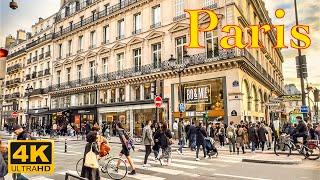 Paris, France - Paris 4K HDR Walking tour 2024  | Paris 4K | A Walk In Paris