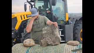 Hard Hits in Hay Fields;' a Farmers Rocky Road to Harvesting Hay