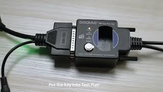 Use GODIAG CAS2/CAS3 Smart Key Test Platform and VVDI2 to Add BMW CAS3++ Key-GodiagShop.com