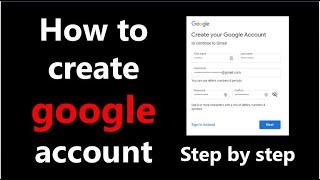 How To Create GMAIL Account or Id | Create GMAIL Account Step By Step | GMAIL banane ka tareka