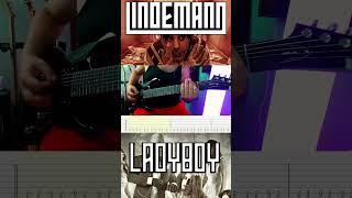 Lindemann - Ladyboy  #guitartabs #tab #guitar #lindemann