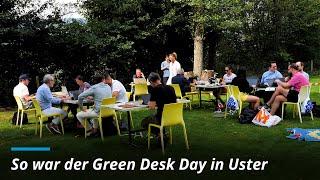 Badi statt Büro: So war der Green Desk Day in Uster