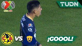 ¡GOL DE PUMAS! Quispe abre el marcador | América 0-1 Pumas | Liga Mx -AP2024 - J10 | TUDN