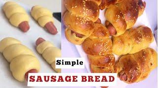 EXTRA SOFT SAUSAGE BREAD RECIPE | SAUSAGE BREAD ROLLS